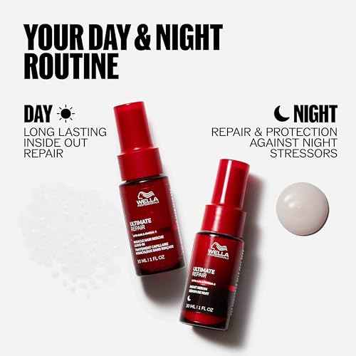 Wella Professionals ULTIMATE REPAIR Night Hair Serum | Protection Against Night Stressors for All Hair Types | 3.2 Fl Oz - Packaging May Vary
