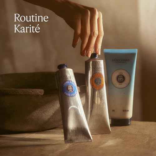 L'Occitane 25% Organic Shea Butter Intensive Hand Balm, Nourishes, Repairs & Protects Dry Hands, Fast-Absorbing, Moisturizes & Softens Skin, Vegan