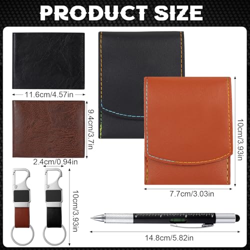 Christmas Gifts for Men Gifts Bulk Nail Clipper Multitool Pens Leather Wallet Keychain Party Favor