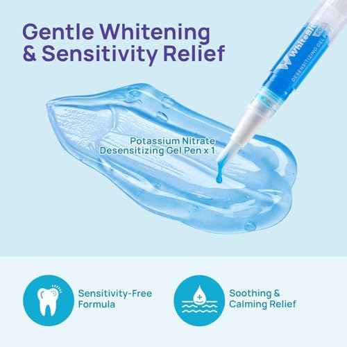 Whitebite Pro Teeth Whitening Kit for Sensitive Teeth ? Dual LED Light + 35% Carbamide Peroxide Gel + Remineralizing Gel | Dental-Grade Whitening at Home