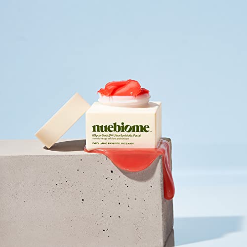 Glyco-Biotic Ultra Synbiotic Facial, AHA/BHA Face Mask for Great Skin Clarity, Texture, Radiant Skin, Acne Control and Refining Pores; 54 mL