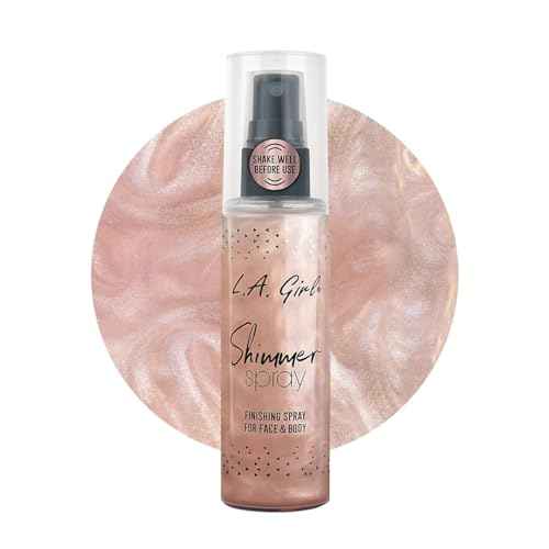 L.A. Girl Shimmer Spray Rose Gold, 2.7 Fl Oz