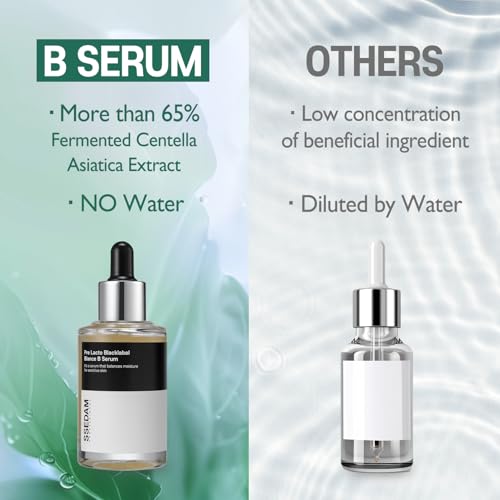Pre Lacto Blacklabel Balance B Serum | CICA-EXO & 650,000ppm Fermented Centella | Waterless K-Beauty Serum with Lactobacillus & French Phycosaccharide for Hydration & Glass-Skin Glow (50ml)