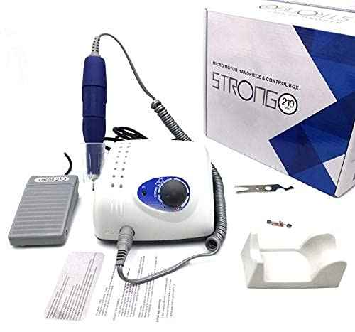 Goluao Control Box for 102L /105L Micro Motor 65W Manicure Pedicure Machine Nail Drill Pedal Tools (210+105 35k)