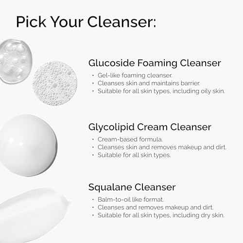 The Ordinary Squalane Cleanser, Facial Cleansing Balm and Hydrating Makeup Remover