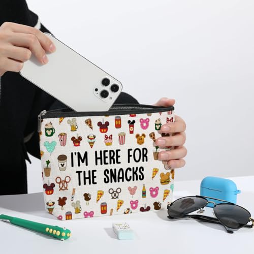 Cartoon Mouse Makeup Bag Cosmetic Bag Zipper Pouch Funny Cute Mouse Themed Gifts Animal Lover Gifts Friendship International Nurses Day Birthday Gift for Women Girl Sister Friend Bestie