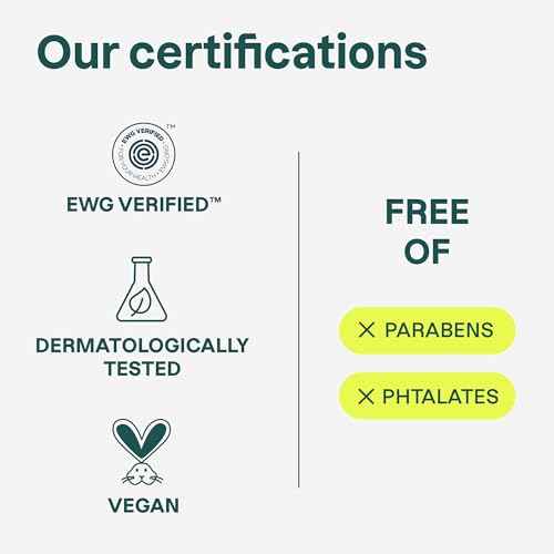 ATTITUDE Body Cream, EWG Verified Moisturizer, Vegan Moisturizing Products For Dry Skin, Dermatologically Tested, Ginseng and Grapeseed Oil, 8 Fl Oz