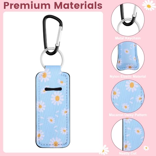 Pengxiaomei Chapsticks Holder Keychain for Lipstick Stocking Stuffers for Women