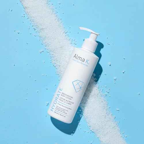 Alma K Moisturizing Body Lotion - Infused with Dead Sea Minerals - Vitamin E - Hydrating Body Lotion for Women - Body Lotion for Dry Skin - 8.4 oz