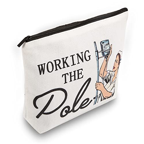 Degpum ER Nurse Gift,Emergency Room Nurse Zipper Bag,ICU Nurse Gift,Gifts for Nurses,Nurse Appreciation Makeup Bag,Nurse Gift,Nurse Pencil Pouch,Nurse Accessories for Work,Shopping,Beach,Travel