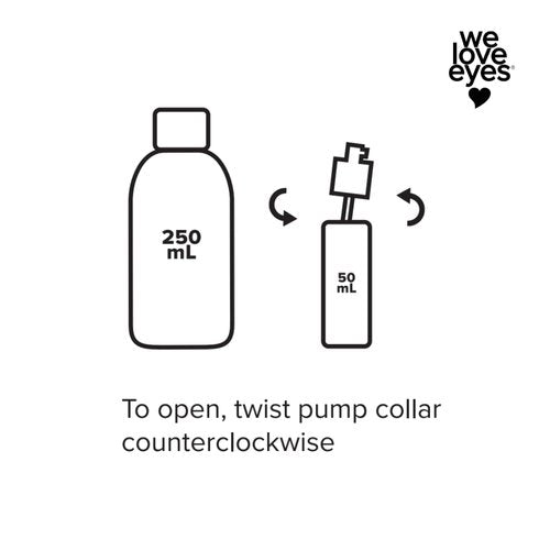 We Love Eyes - Tea Tree Eyelid Foaming Cleanser 250mL Refill Size