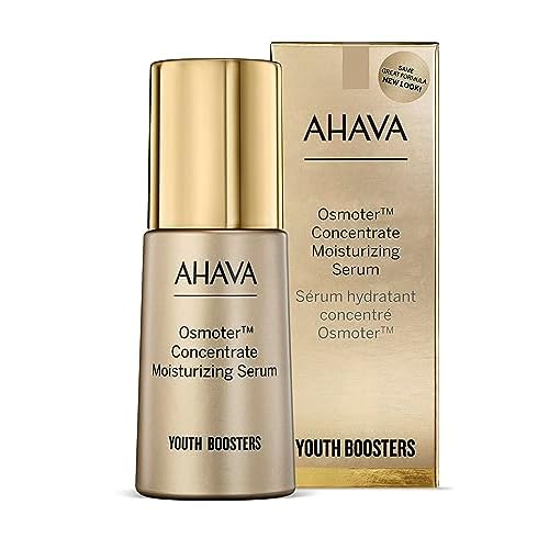AHAVA Osmoter Concentrate Moisturizing Serum - Lightweight Concentrated Serum to Boost Youthfulness & Radiance from within, Enhance Hydration, with Argan Oil, Hyaluronic Acid & Osmoter X3, 1 Fl.Oz