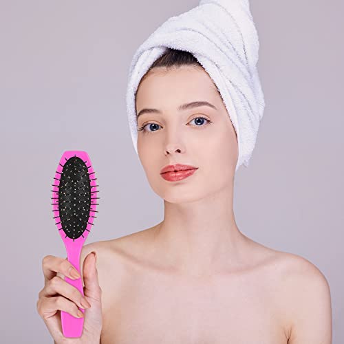 2 Pcs Wig Hair Brush Set - Stainless Steel Wire Brush for Synthetic Wigs, Hair Extensions for Women and Girls
