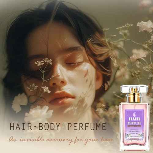 Hair Perfume for Women Long Lasting, Hydrating & Nourishing Hair and Body Mist, Honey Infused Chamomile Pheromone Perfume Hair Fragrance 1.69 fl.oz