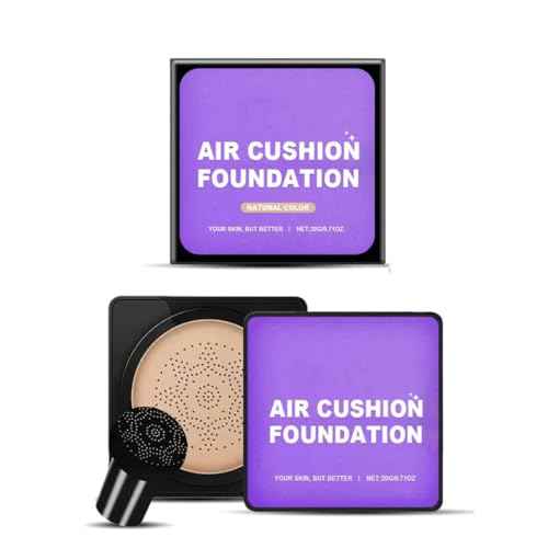 Serentla Elixir Cream Flawless Radiant Skin Instantly,Mushroom Head Foundation Cushion,Serentla Elixir BB Cream Korean-Nature