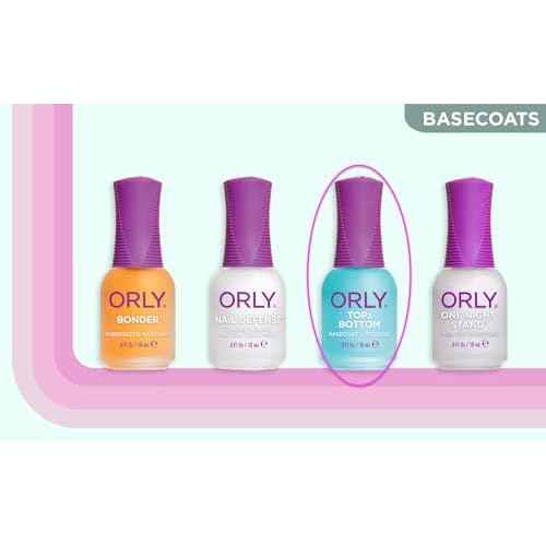 Orly Base Nail Coat, Top 2 Bottom, 0.6 Ounce