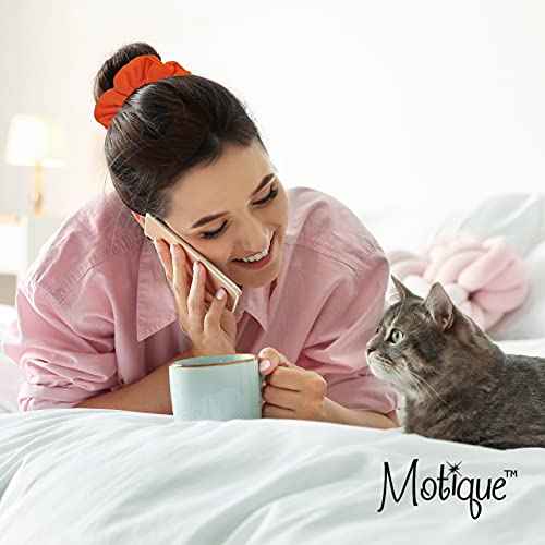 Set of 2 Solid Scrunchies (Red)