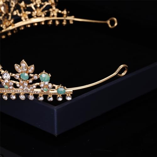 Kamirola - Queen Crown and Tiara Princess Crown for Women and Girls Crystal Headbands for Bridal, Wedding Gothic Halloween Costumes for Women Prom Christmas Halloween Birthday Prom Pageant Party£¨TR23£©