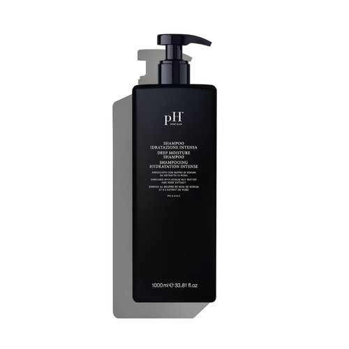 pH PURE HAIR Deep Moisture Shampoo| Hydrating Shampoo for Dry, Damaged & Color-Treated Hair, Enriched with Kokum Butter & Rose Extract - 33.8 Fl Oz