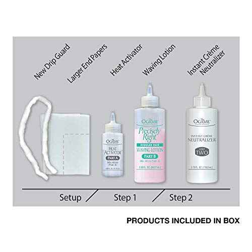 Ogilvie Salon Styles Home Perm The Original - For Color Treated, Thin, or Delicate Hair - 1 Application