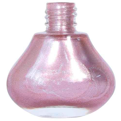 Rose Nail Polish, Quick Dry Nail Lacquer, Rose Shimmer Glitter Nail Polish, Chip-Resistant & Longwear Formula, High Shine Finish,Salon-Quality for Women 0.41 fl oz