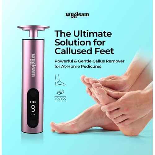 2-in-1 Electric Callus Remover and Nail File Drill Kit for Flawless Feet & Nails - 3 Speeds, Rechargeable, Professional at-Home Pedicure & Manicure Tool