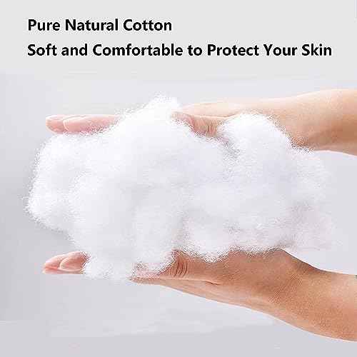 2 Packs 160pcs Safety Cotton Swabs with Large Tip, Baby Cotton Buds