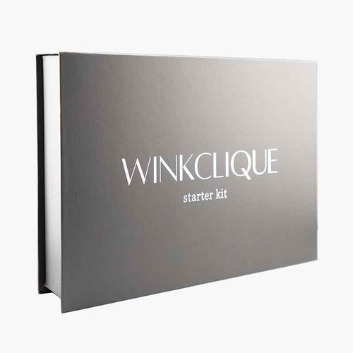 WinkClique Starter Kit - Natural Beauty - False Eyelash Complete Kit With Tools and 5 Lash Styles (Collection 01)