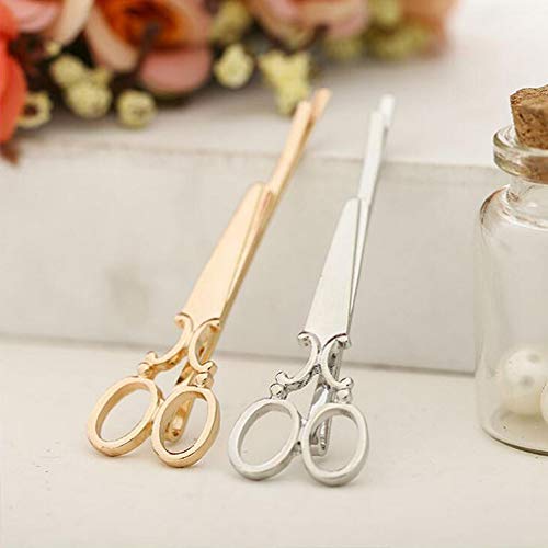 Hair Stylist Gifts: Scissor Hair Clips, Barrettes, and Hair Pins for Women, Girls, Hairstylists, Hairdressers, and Cosmetologists - Perfect for Christmas or Birthdays