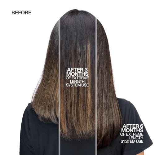 Redken Extreme Length Biotin Conditioner For Longer Hair ? Promotes Healthy Hair Growth, Strengthens & Detangles Damaged Hair, Infused With Biotin & Castor Oil?