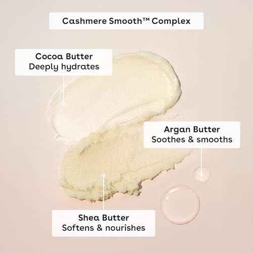 eos Cashmere Skin Collection Post-Shave Smooth Body Cream- Vanilla Cashmere Scented, 72-Hour Hydration, 7 fl oz