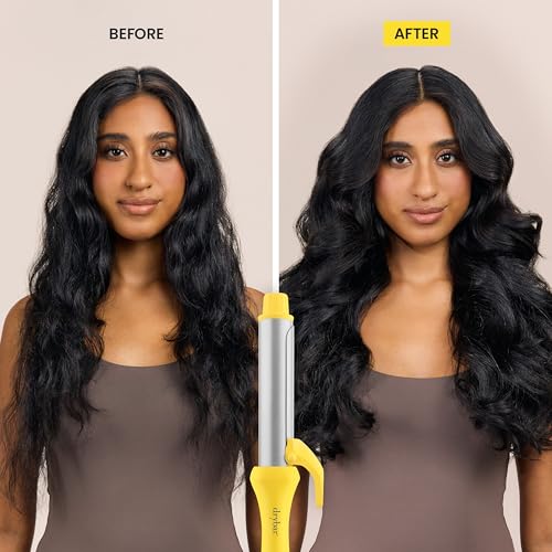 Drybar The Mixologist Interchangeable Styling Iron ? One Tool, Three Styles ? Reduces Frizz, Adds Shine ? Curling Iron ? Hair Curling Wand