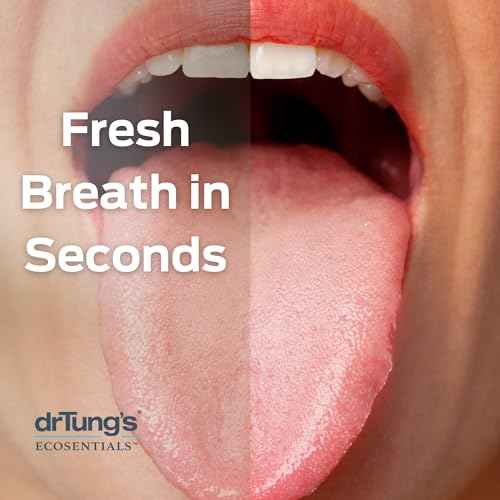 DrTung¡¯s Stainless Tongue Scraper - Tongue Cleaner for Adults, Kids, Helps Freshens Breath, Easy to Use Comfort Grip Handle, Comes with Fabric Travel Pouch - Stainless Steel Tongue Scrapers, (1 Count)