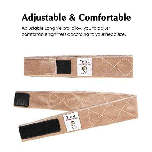 2 Pack Wig Grip Band - Velvet Wig Grips Adjustable Headband Stay Put No Slip Edge Saver