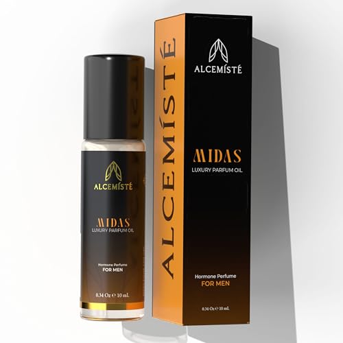 Concentrated Cologne For Men - Long-Lasting Mens Cologne - Pheromones-Infused Oil-Based Perfume For Him - Intense Formula - Travel Size, Rollerball Fragrance - 0.34 oz (10 mL)