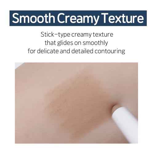 ETUDE Reborn Maker Contour Stick Bronzer - Cool Toned | Naturally Sculpting & Define | Creamy Formula for Seamless Blending | Multi-purpose Contour Stick for face | Korean Makeup, Kbeauty