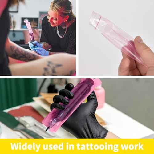 200pcs 2sizes Tattoo Machine Covers with 3pcs Tattoo Grip Wrap and 1pc Tattoo Pen Holder 200pcs 2 sizes Tattoo ink caps Tattoo Pen Covers Tattoo Grip Tape Tattoo Supplies Tattoo essentials
