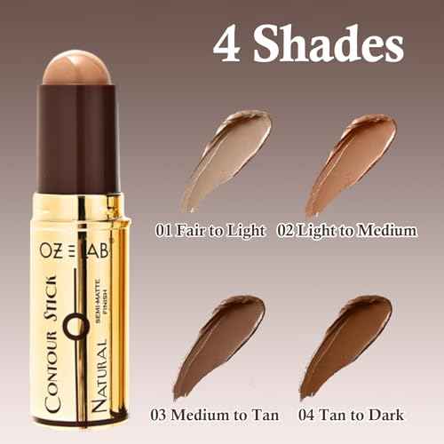 Beauty Shape of You Contour Stick ? Multi-Use Creamy Formula for Contouring and Eyeshadow ? Available in 4 Shades (02 - Light To Medium, 8G / O.28 FL.OZ£¨pack of 1£©)