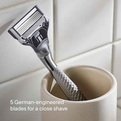 Harry's Original Razor Blades for Men - 10 Count - Premium Razor Blade Refill Cartridges - German Engineered