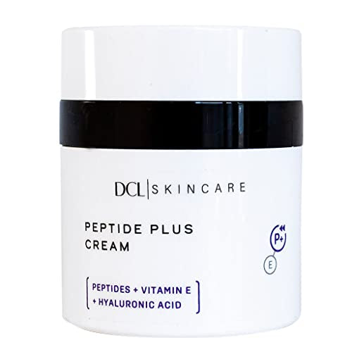 DCL Skincare Peptide Plus Cream for Wrinkle Defense & Collagen Production, 1.7 Fl oz