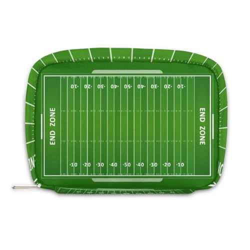 Kids Toiletry Bag for Boys, Small Cute Football Stadium Wash Bag for Little Young Boys Waterproof Cosmetic Weekender Bag Toddler Traveling Toiletries