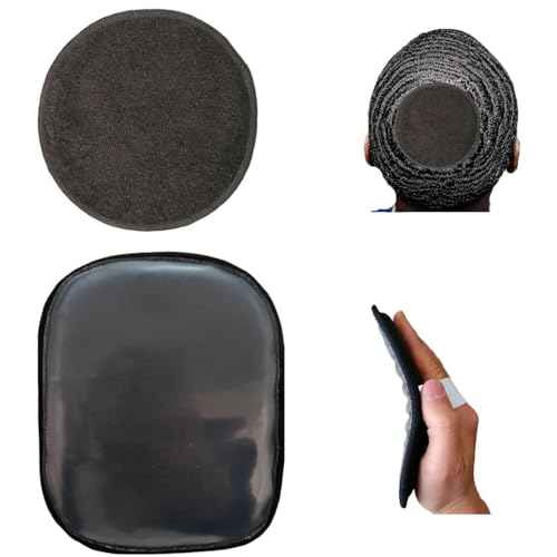 Crown Patch for Waves With Laydown 360 Wave Pad,Rapid Waver's Crown Compression Patches Hair Care Set For Black Men,Used together with Wave Cap.