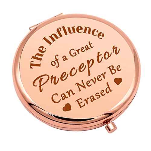 Preceptor Appreciation Gifts Compact Makeup Mirror Birthday Gifts for Nurse Preceptor Gift Preceptor Gift Thank You Gifts Folding Makeup Mirror for Preceptor Christmas Retirement Gifts