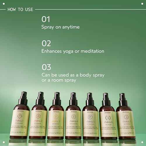 Aveda Chakra 2 Balancing Pure-Fume Mist: Balanced | Body & Room Spray | Balances Pleasure Chakra | With Sandalwood, Certified Organic Orange & Geranium, 3.4 Fl Oz