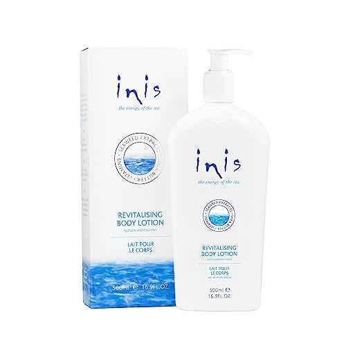 Inis the Energy of the Sea Revitalizing Body Lotion for Women and Men - Body Moisturizer with Vitamin E & Shea Butter - 16.9 Fl Oz
