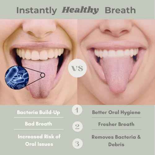 Me Mother Earth 2 pack Stainless Steel Tongue Scraper for Adults with 2 Metal Travel Cases ? Durable Metal Cleaner for Oral Care, Fresh Breath, and Eco-Friendly Dental Care