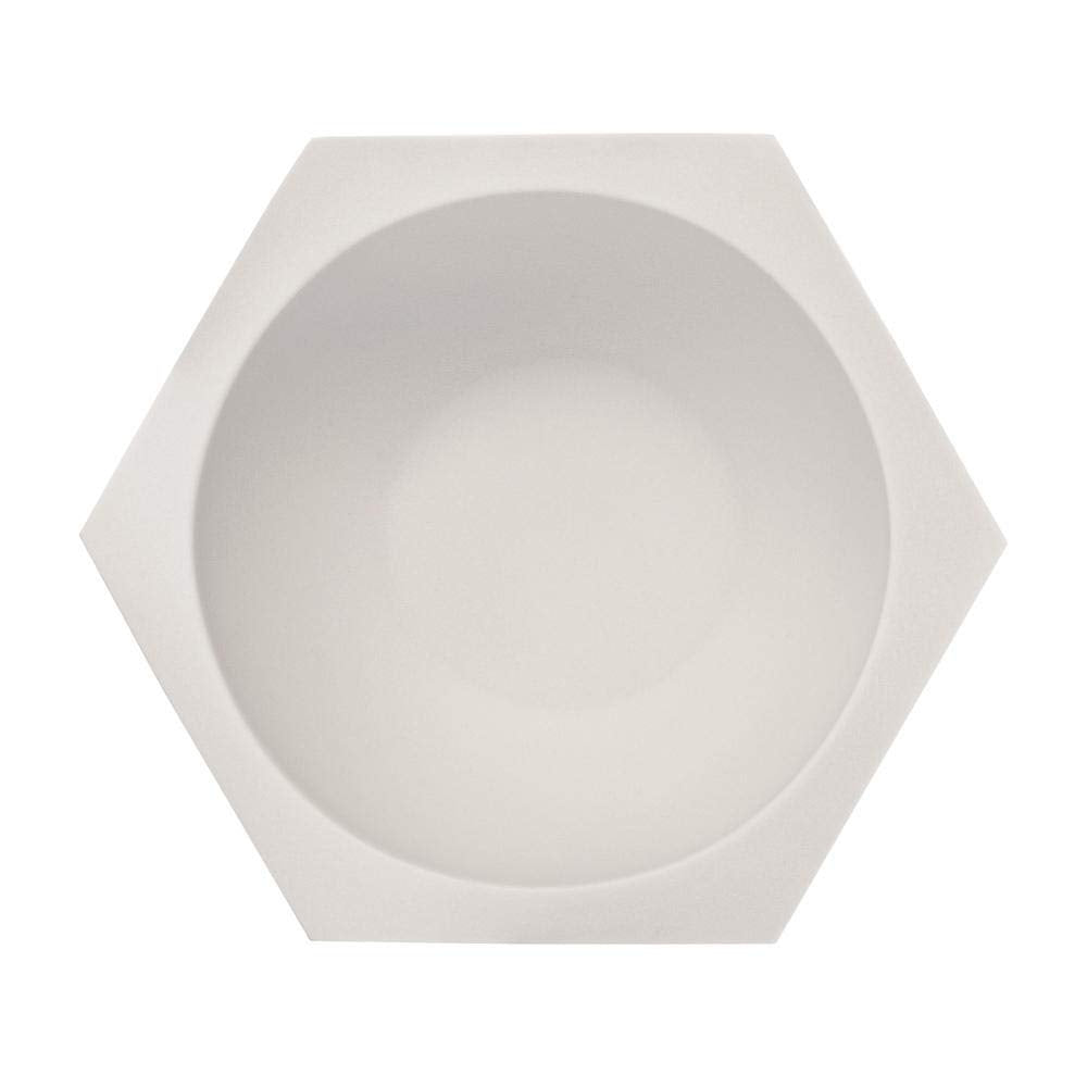 MÜHLE HEXAGON White Porcelain Shaving Bowl