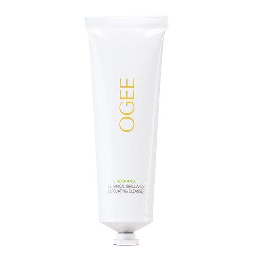 Ogee Botanical Brilliance Exfoliating Cleanser – High Performance Facial Wash – Certified Organic Face Exfoliator Made in USA