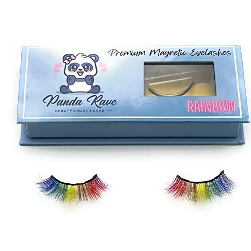 Panda Rave Magnetic Rainbow Eyelash