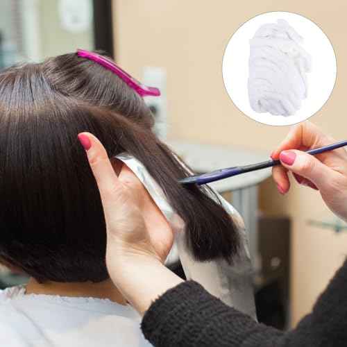 Uonlytech Pure Cotton Perm Strips 12.99X9.84X2.75 Inches Absorbent Salon Cotton Rolls for Makeup Removal Nail Polish and Hair Treatment